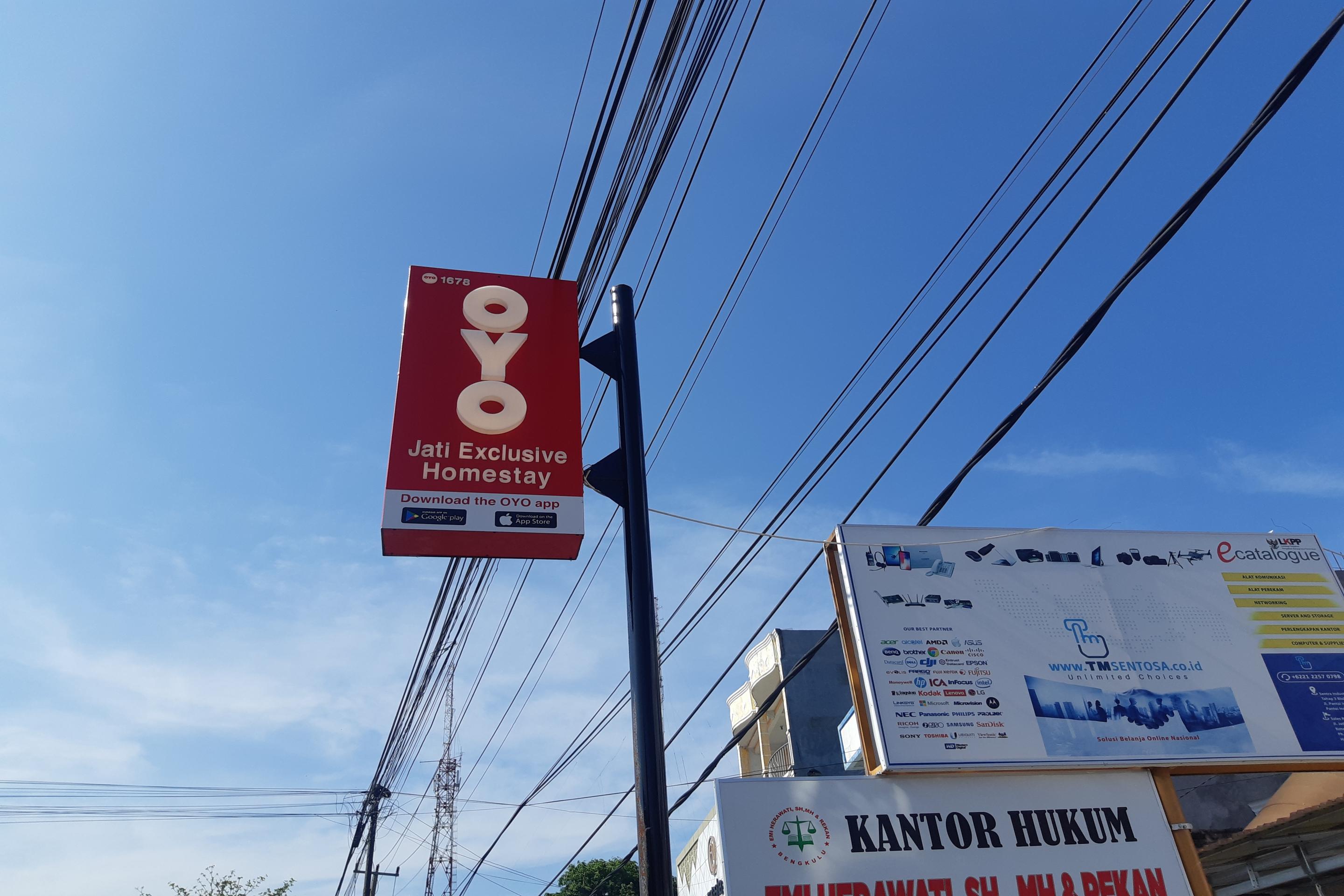 Super Oyo 1678 Jati Exclusive Homestay Bengkulu Eksteriør billede